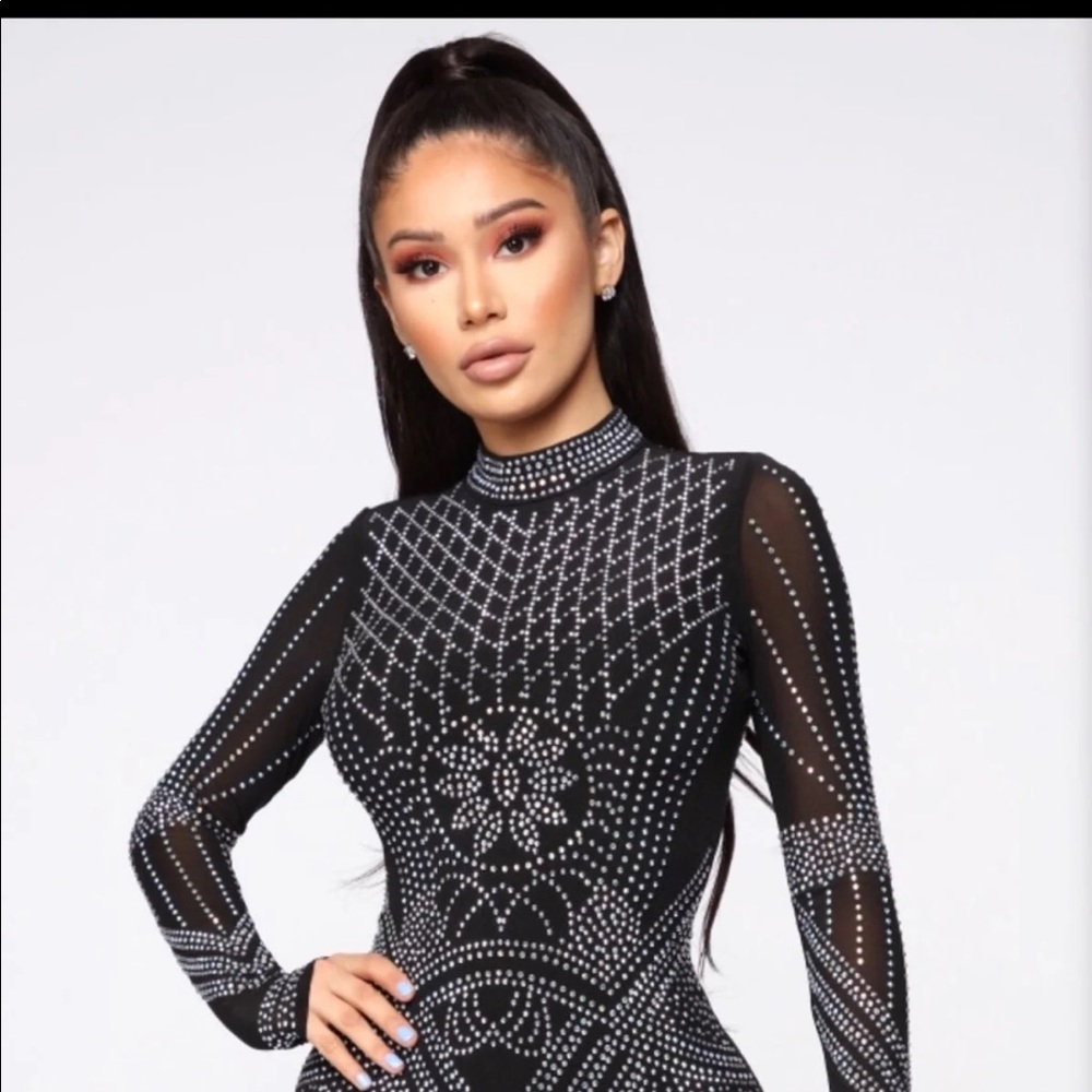 Black party dress